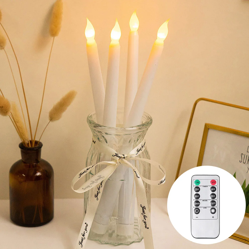 LED Flameless Candle Lights Battery Powered Electronic Tealight Lamps For Home Wedding Birthday Party Decoration Lighting