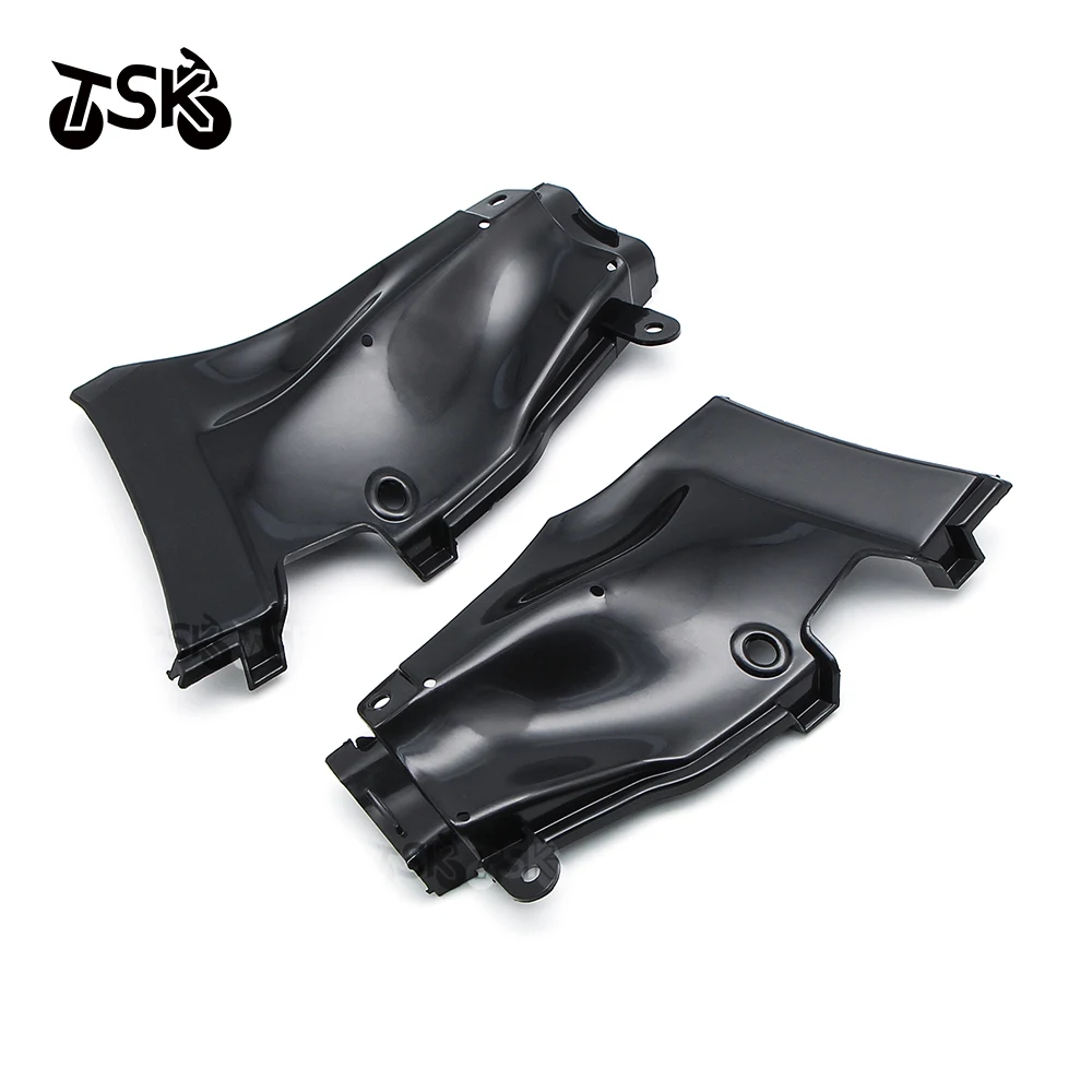 Para yamaha Yzf-R1 yzf r1 2009-2014 2010 2011 2012 2013 placa de base do tubo de admissão da motocicleta ram air entradas tubo duto capa