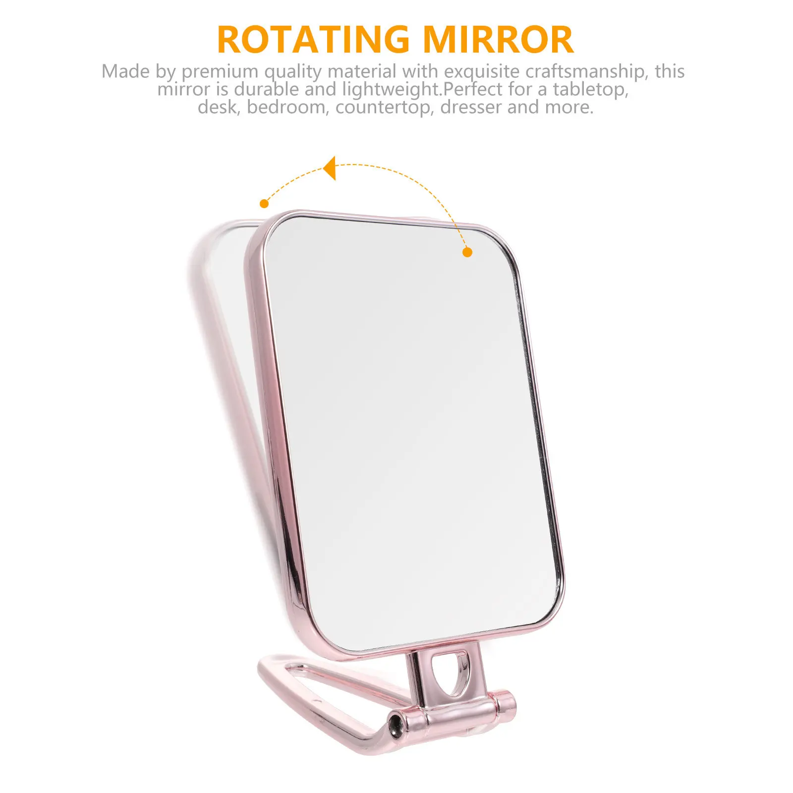 

1Pcs Foldable Magnifying Mirror Premium Handheld Makeup Mirror for Precise Grooming Shaving Plucking Suitable for Any Room