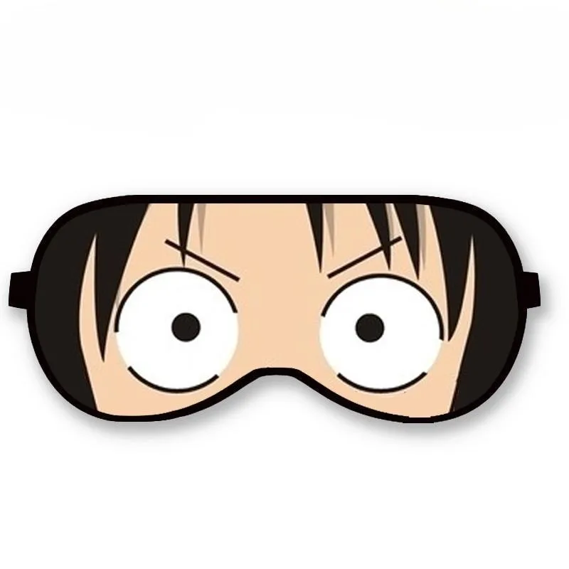 

New One Piece cartoon creative Luffy Zoro Chopper peripheral light-shading sleep eye mask personality cartoon nap eye mask gift