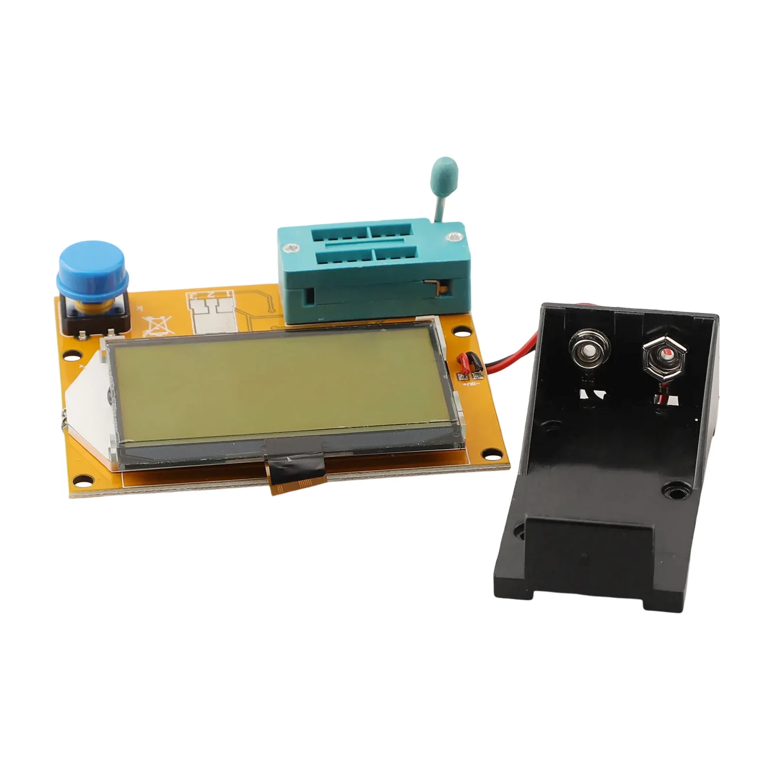 Diode Triode Tester Digital Transistor Tester 128*64 Backlight LCD Auto Power-off Function Automatic Component Detection