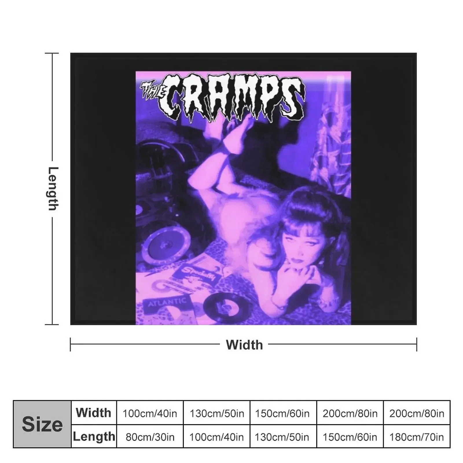 Cramps 6 Essential T-Shirt Throw Blanket anime Luxury Travel Blankets