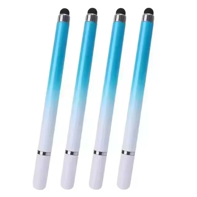 2-in-1 universele stylus pen voor tablet, mobiel, Android, iOS telefoon, iPad accessoires, tekentablet pennen, capacitief scherm touchscreen pen