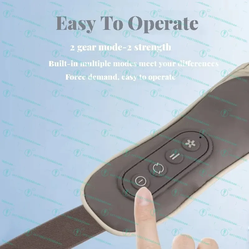 Intelligent Cordless Neck Massager Pain Relief Deep Tissue 3D Kneading Pillow Vibration Shiatsu Back Neck and Shoulder Massage view 4
