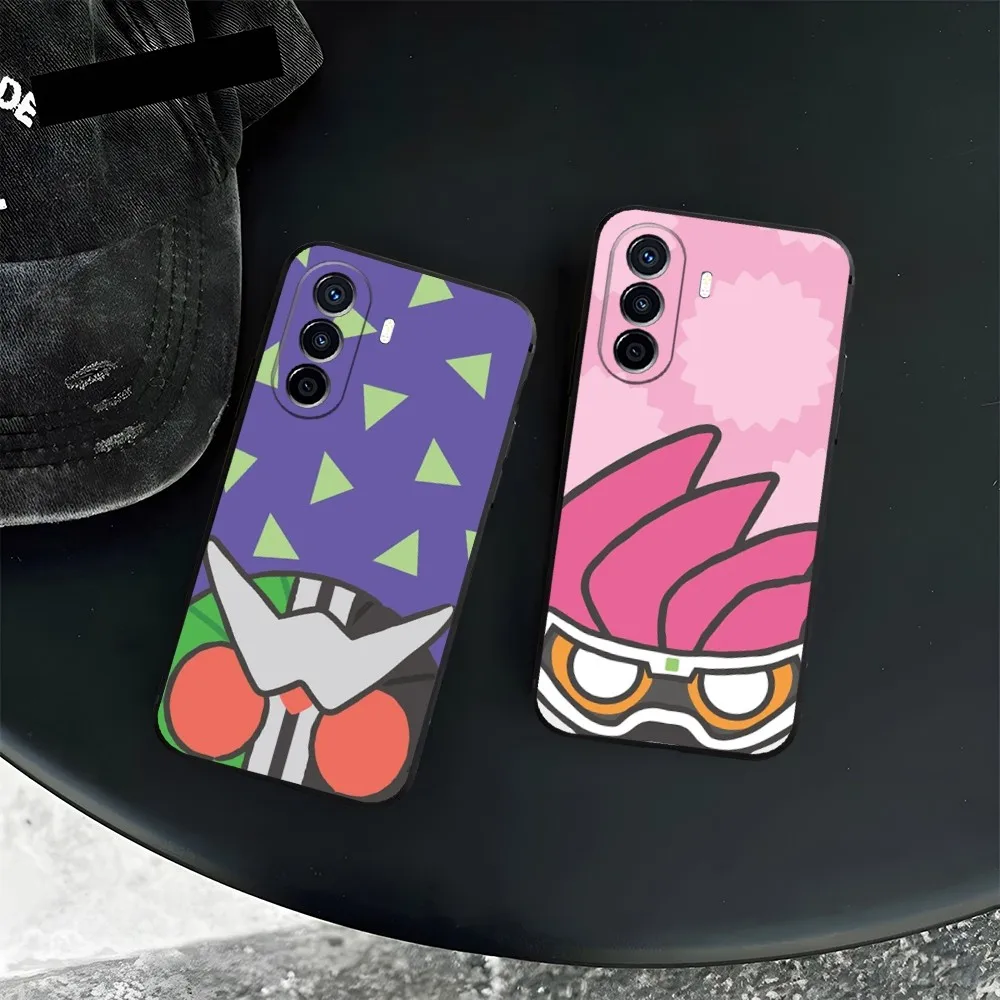 Kamen Rider Phone Case For Huawei P50 P30 P40 P10 P20 Lite Mate 40 Pro Plus Psmart Z 6 7 5 Fundas Back Cover