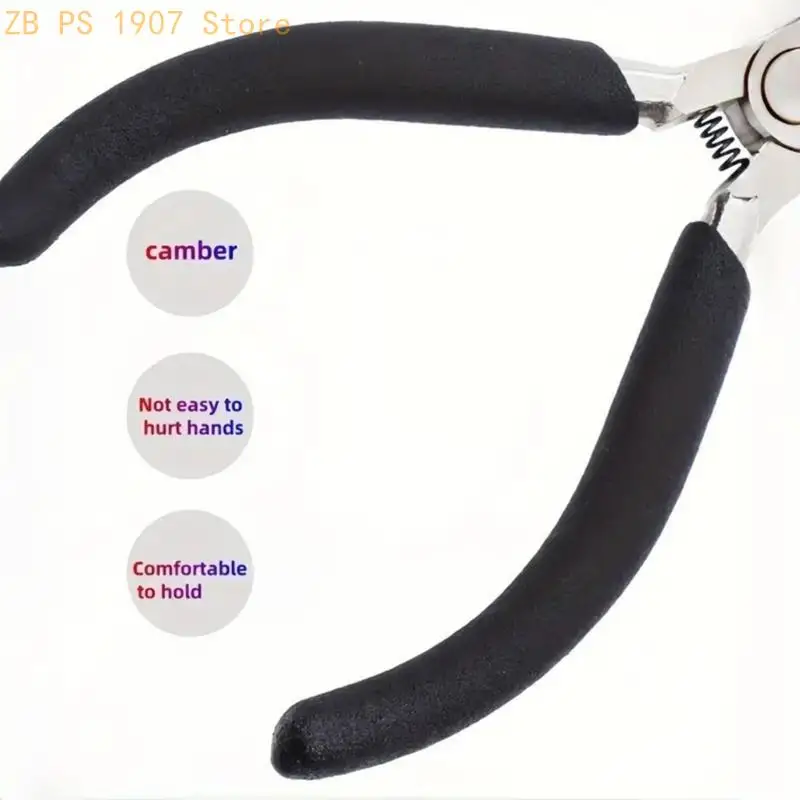 Accuracy Jewelry Locking Pliers Sturdy Accuracy Grip Jewelry Pliers for Secure Clasp Fastening in Handcrafting 55KA