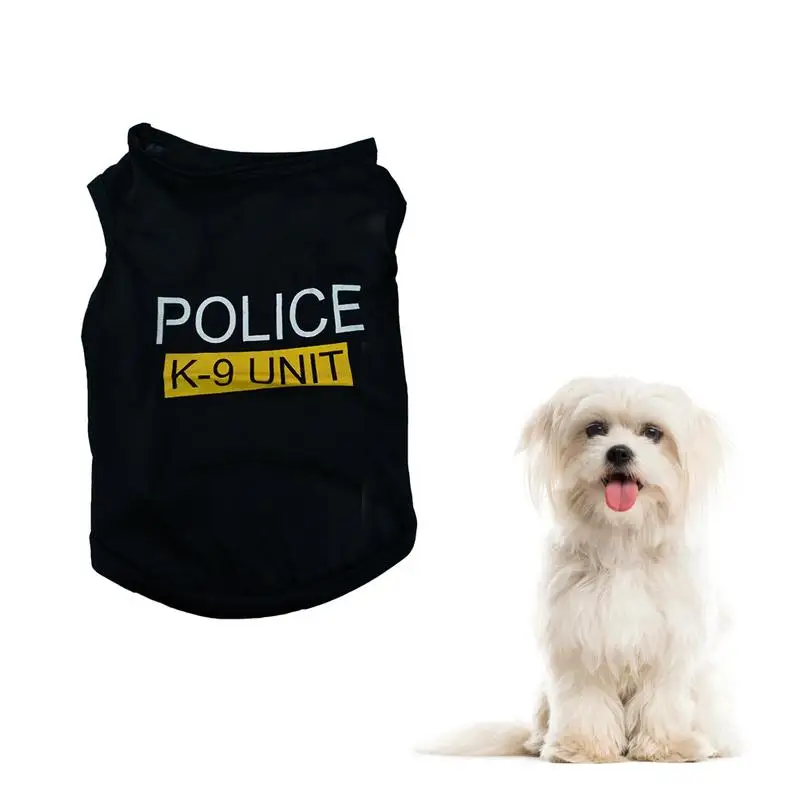 Soft Breathable Dog Pet Vest Polyester Dog Shirts For Medium Dogs Stylish Casual Style Quality Material Adorable Funny Dog Cloth