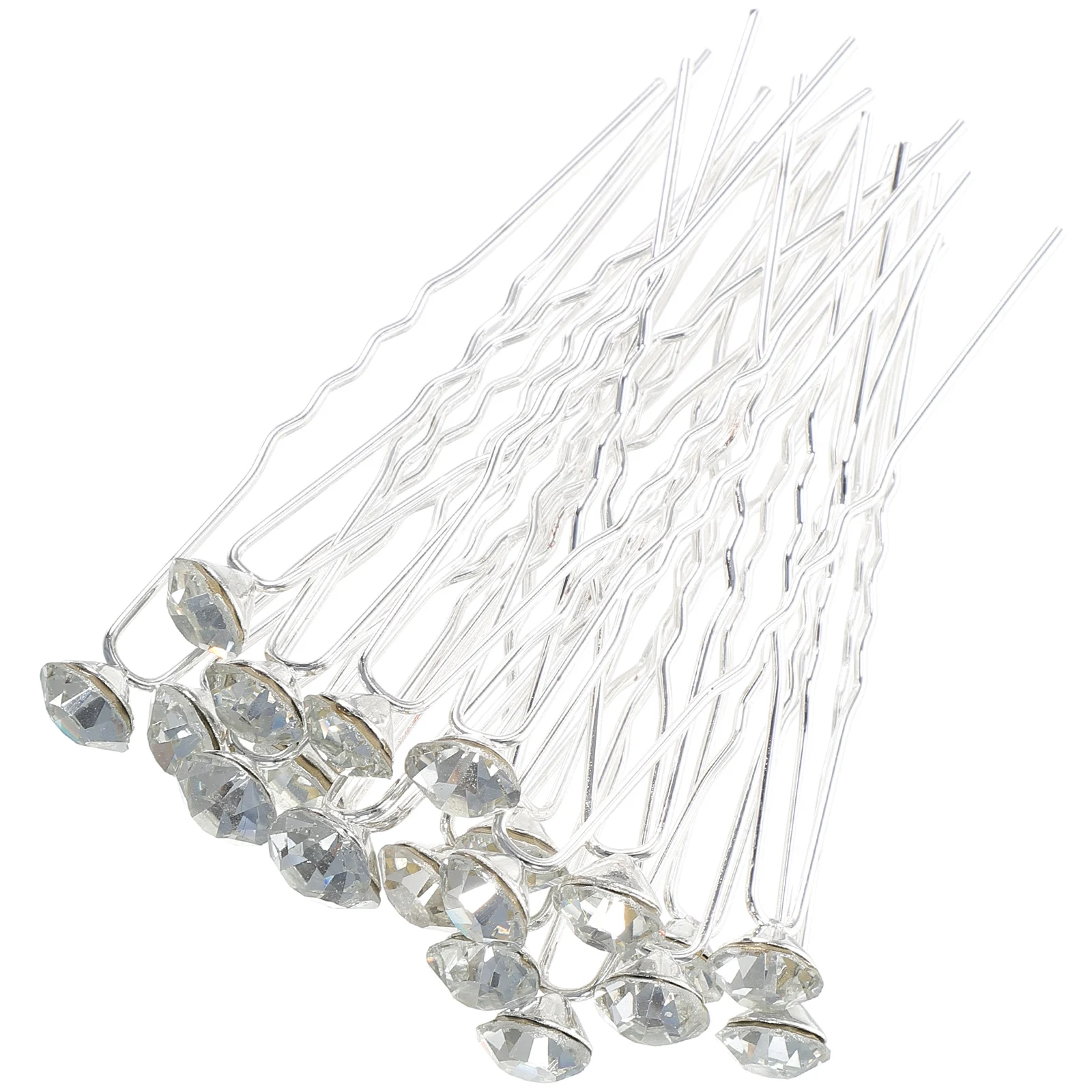 

40pcs Rhinestone Bridal Accessories Aluminum Chopsticks Chopsticks For Long Hair Smooth Edges Long Life Hair Decorations