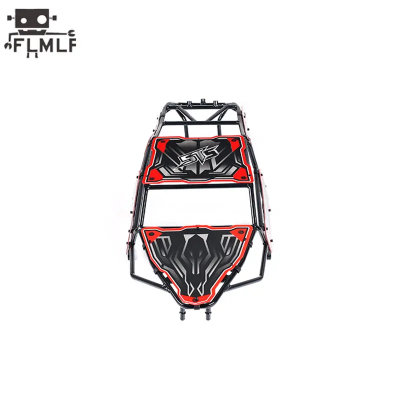 Rc Car Metal Pig Cage Frame Set with Cars Body Shell Kit for 1/5 HPI ROFUN BAHA ROVAN KM MCD BAJA 5SC Truck Parts