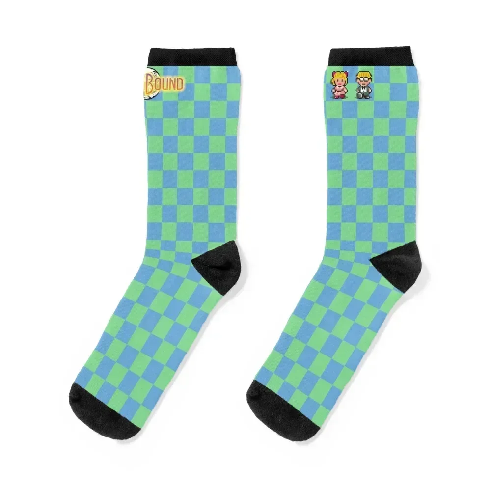 Mint Flavor Mother Earthbound Socks men cotton high quality Running Lots Socks For Women Men's