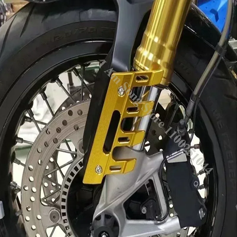 รถจักรยานยนต์ด้านหน้าดิสก์เบรก Caliper Protector ตกแต่งสําหรับ KAWASAKI ZX14R ZX-14R Mudguards Anti-Fall GUARD COVER