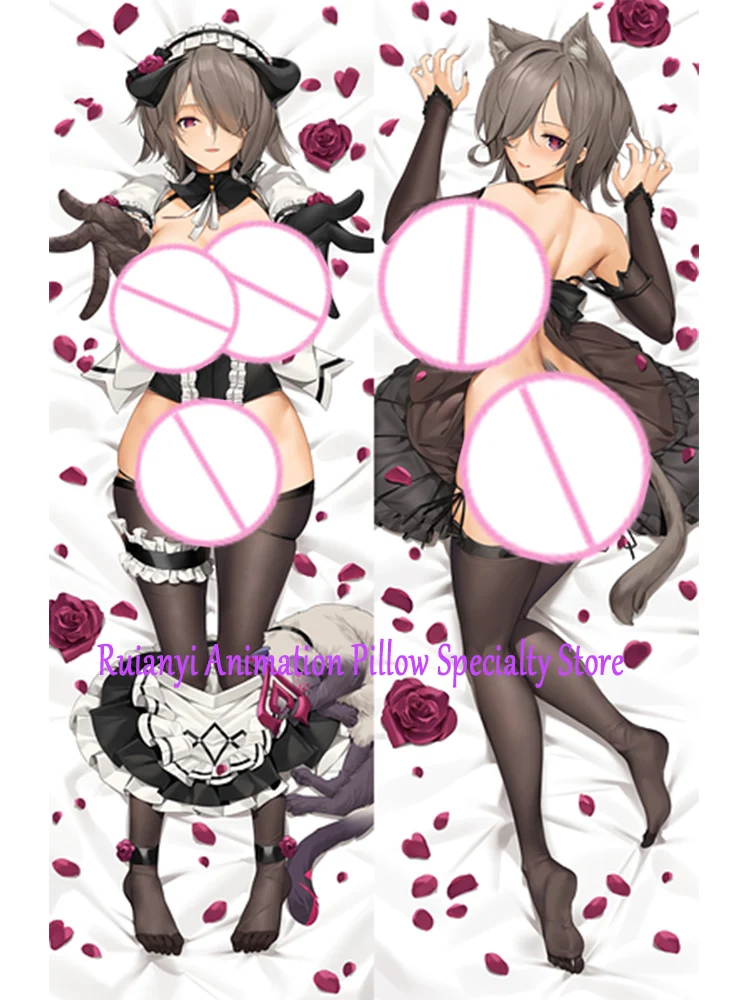 

Dakimakura Anime Rita Rossweisse Double-sided Print Life-size Body Game Pillow Cover Bedding Gifts