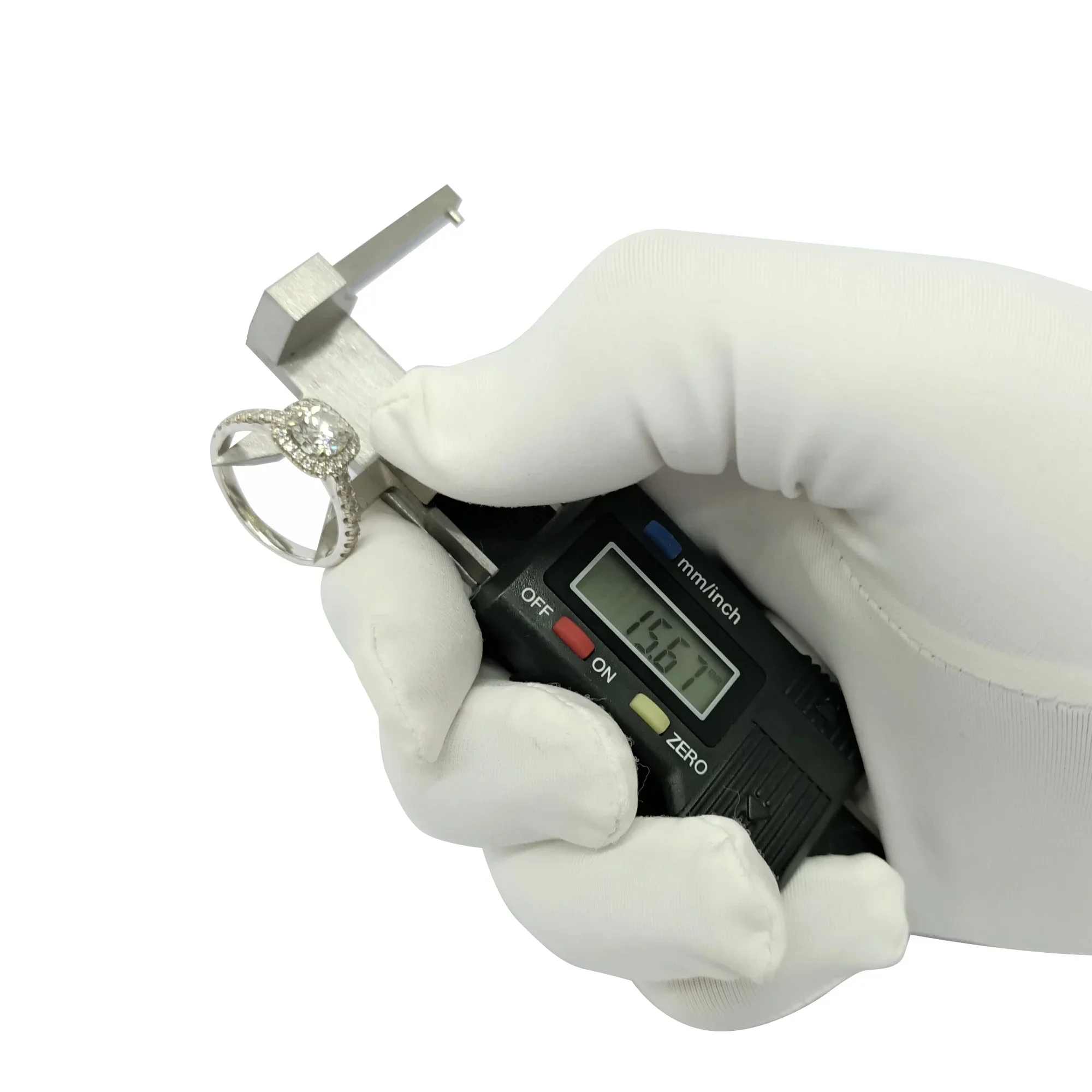 Diamond & Gemstone Digital Gauge Jewelry Measure Tools High Quality Mini Pocket Caliper 0-25mm 0.01mm Lysuz