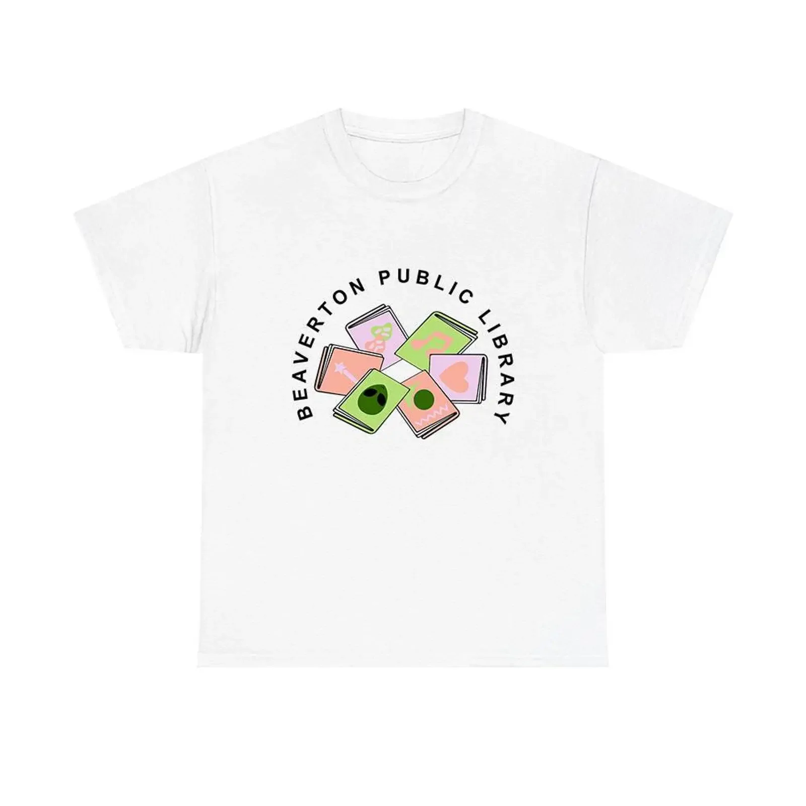 Beaverton Public Library tee Mabel The Beaver shirt Hoppers sweaT T vintage Washed Soft designer clothes Top For Everyday Wear