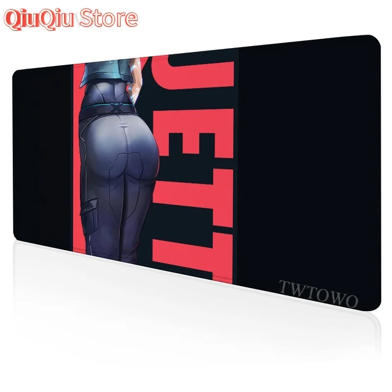 Valorant مثير بعقب ماوس الوسادة ألعاب XL المنزل ماوس XXL ماوس مكتب الحصير السجاد المطاط الطبيعي الكمبيوتر سطح المكتب ماوس الوسادة