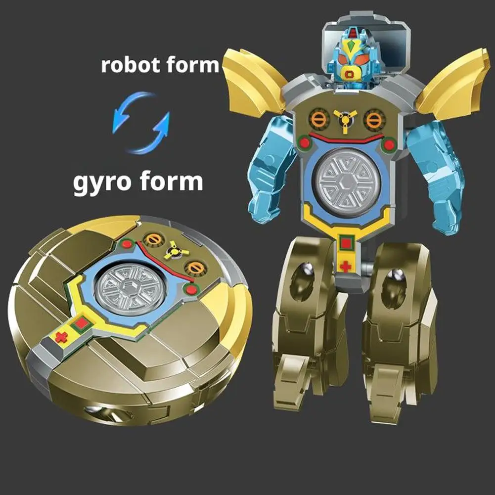 New 360 Rotating Ball Deformation Robot Fingertip Gyro Decompression Toy, Anti-compression Adult Sensory Toys, Children's Gifts