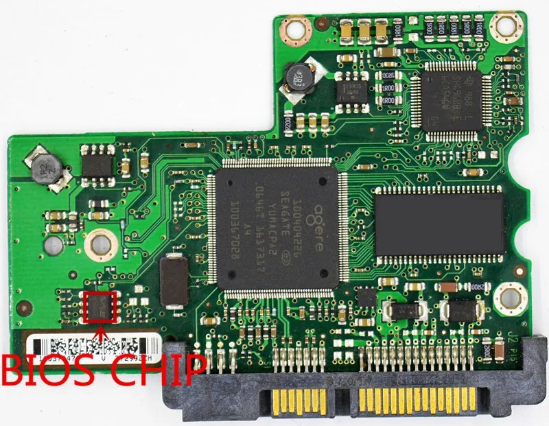 Seagate Desktop Hard Drive Circuit Board Number:  100375503 REV B  / 100370470 , 100372434