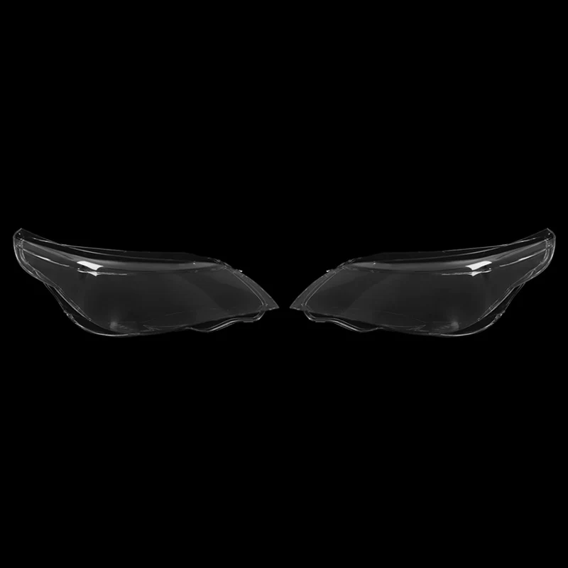 SAIQINGSP Headlight cover Clear For BMW 5 Series E60 E61 2003 2004 2005 - 2010 Car Accessories Tools