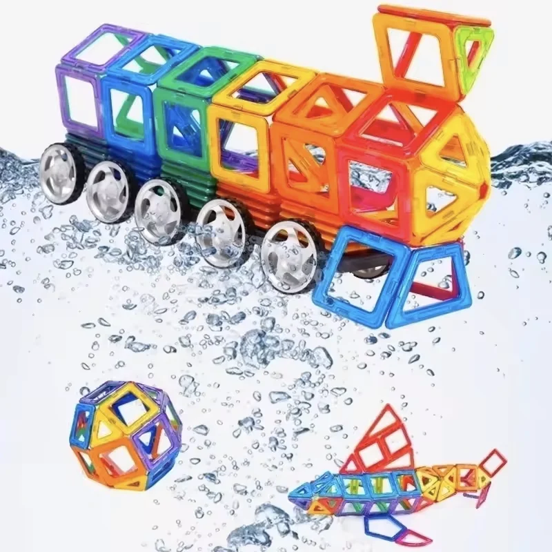 Jouets magnétiques de grande taille, blocs de Construction magnétiques, jouets de Construction pour enfants, jouets STEM, jouet éducatif d'apprentissage