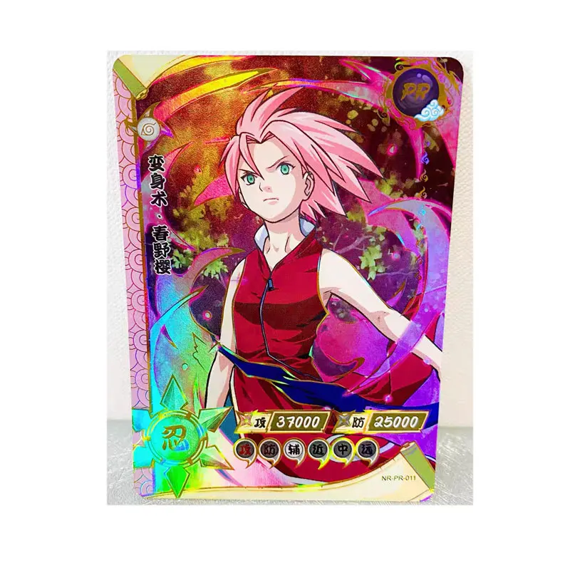 KAYOU NARUTO Genuine NR-20th/PR(001-028) Single Sheet Full Set Uchiha Sasuke Haruno Sakura Hatake Kakashi Anime Collection Cards
