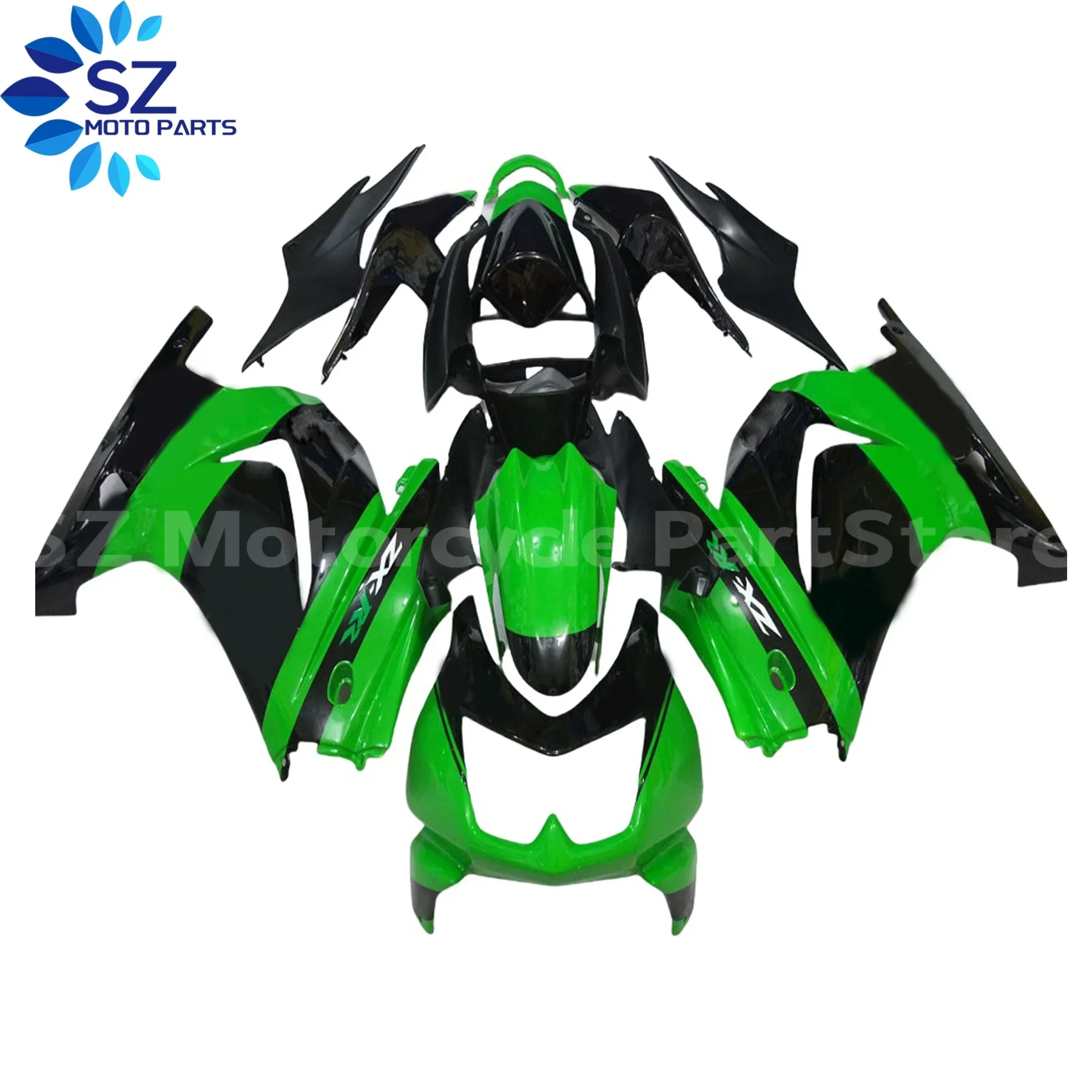 

Мотоциклетная литьевая форма, полный комплект обтекателей, подходит для ninja 250r ninja250 2008-2012 EX250 08 09 10 11 12 обтекателей