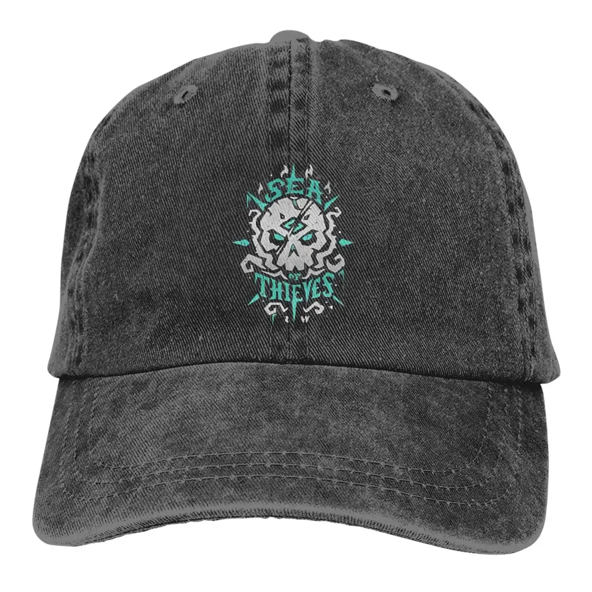 Athena Skull Unisex Baseball Caps Sail Together Action Ritual Skull Distressed Washed Caps Hat Fashion Adjustable Snapback Cap