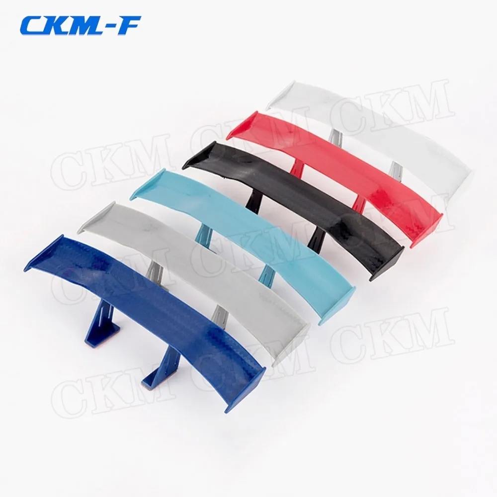 G Style Carbon Fiber Look Car Rear Spoiler Mini Wing Small Model Decoration Car styling Black Blue Red White Grey