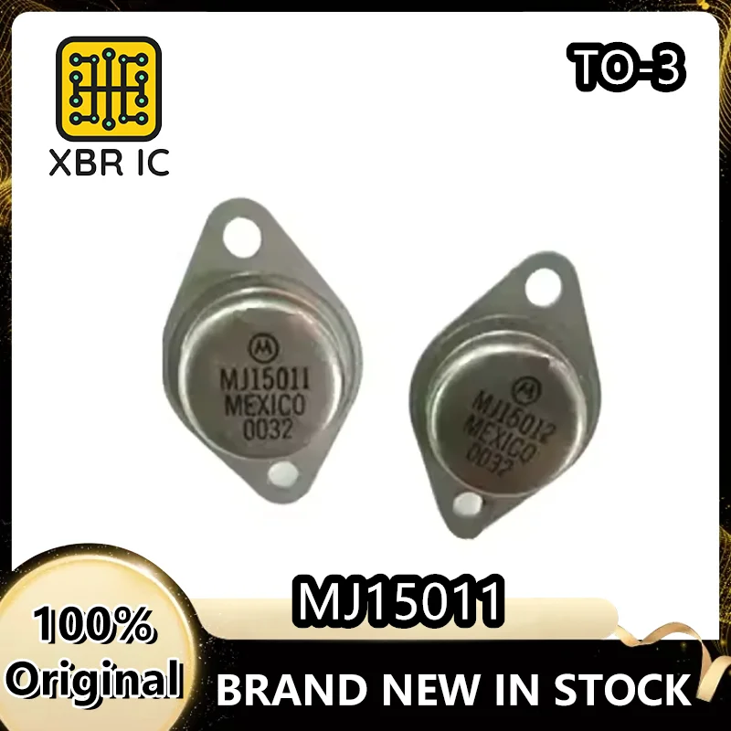 (3/10 pairs) MJ15011 MJ15012 TO-3 gold-sealed triode audio pairing tube brand new original authentic spot delivery