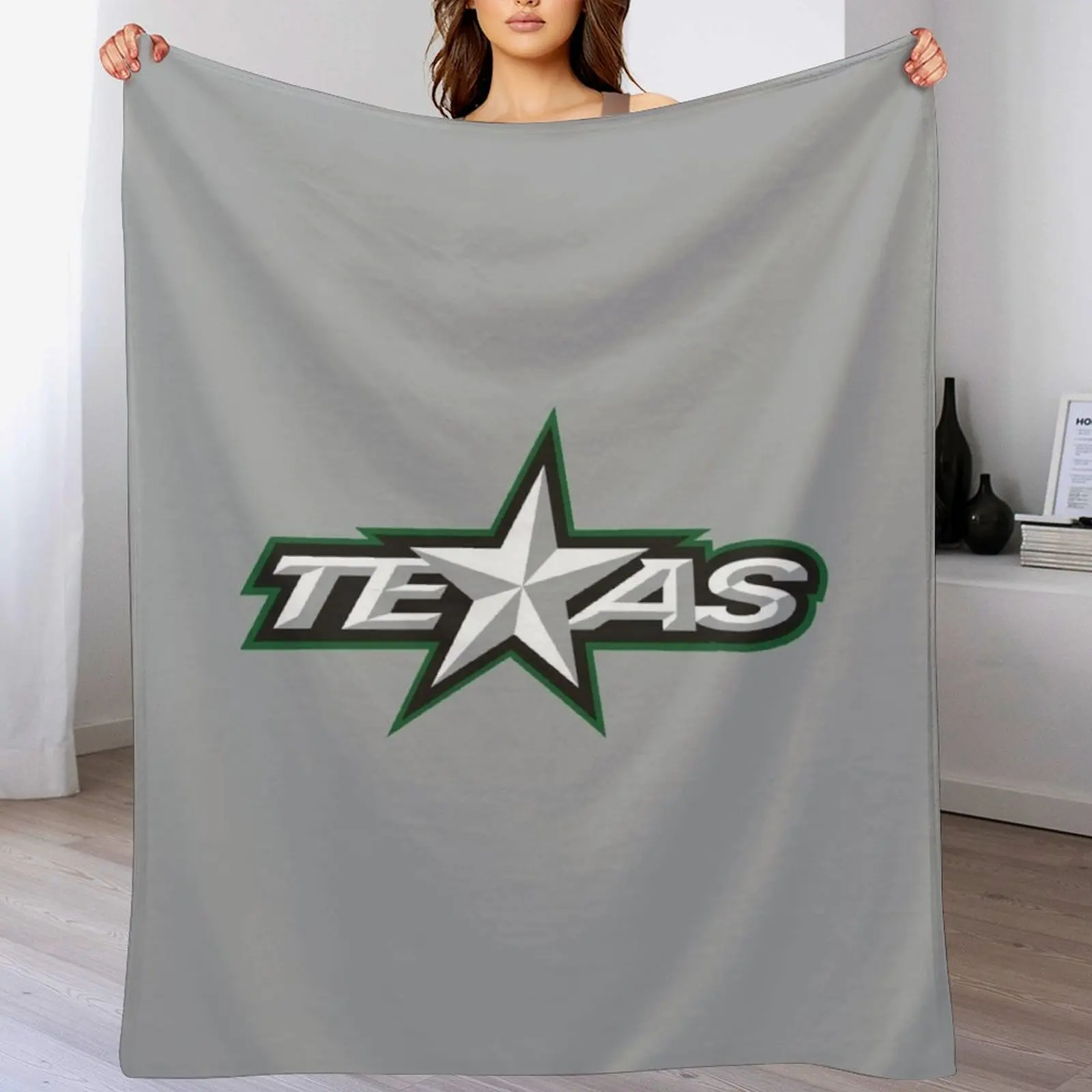 Texas Stars Throw Blanket Men's Soft Warm Throw Blanket for Couch