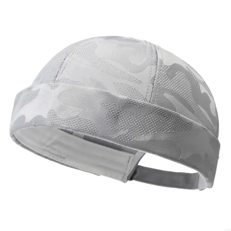 2025 New Skull Cap with Folded Band and Adjustable Back Strap, Docker Worker Hat for Commute, Everyday Outdoor Styling,