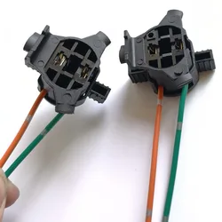 2Pcs Original H7 Halogen Lamp Adapter Holder Base For KIA K3 K4 K5 Sorento Mitsubishi Outlander Hyundai Tucson Sonata 9th