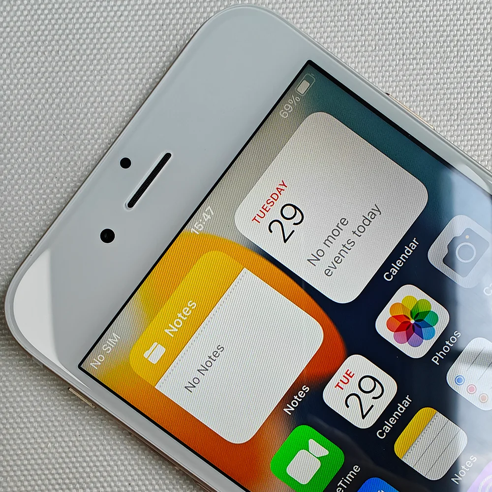 هاتف Apple iPhone 6s 4G LTE المحمول 16/32/64/128GB ROM 4.7 بوصة IPS LCD Touch ID 5MP + 12MP كاميرا A9 DualCore IOS هاتف محمول