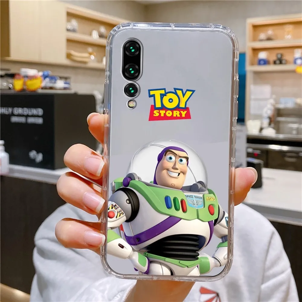 B-Buzz Lightyear Phone Case For Xiaomi 11 Redmi Note 11 5G 8T 9A 9 10T Note8Pro Note9 12SUltra Transparent Case