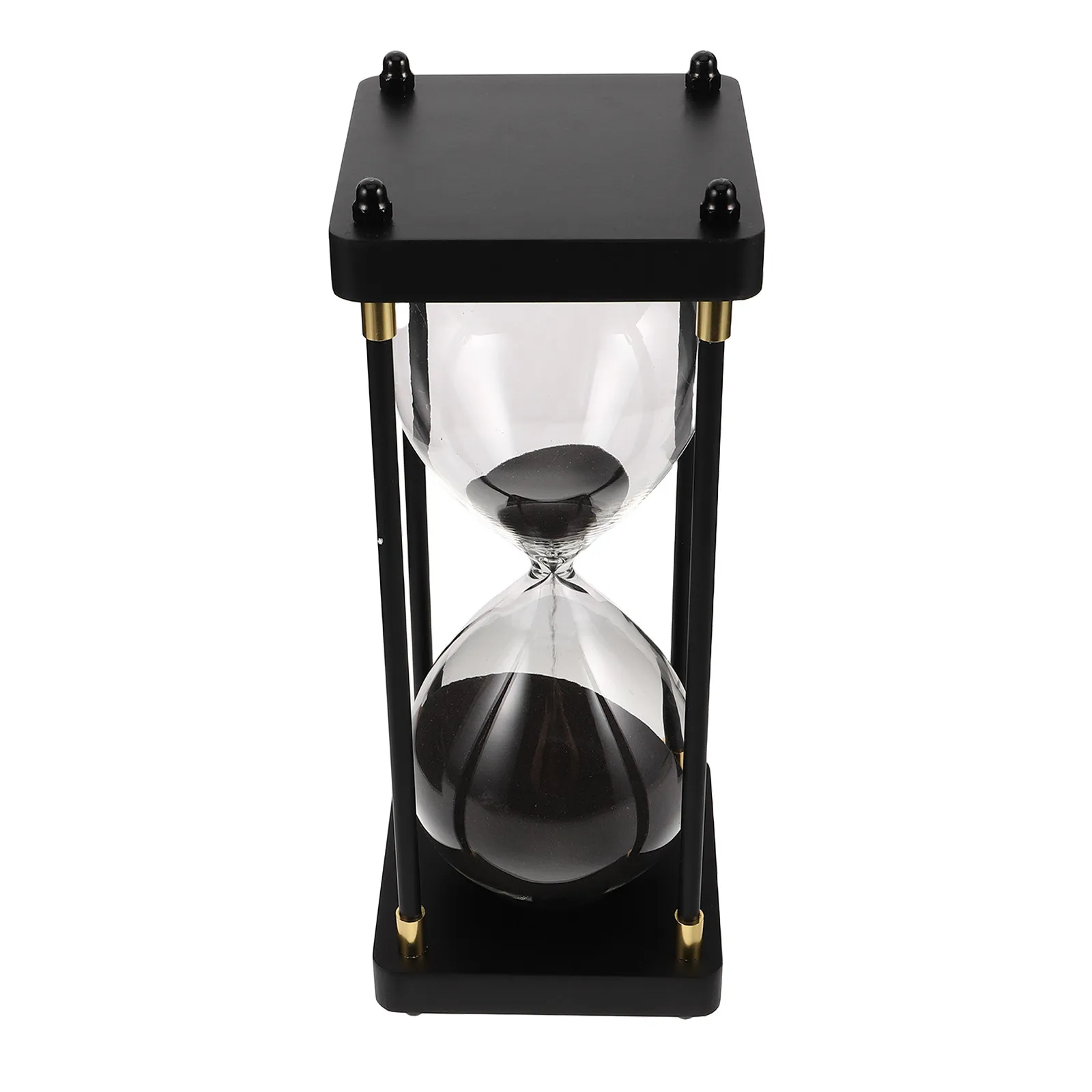 60-Minute Sand Timer Glass Hourglass Elegant Decorative Timer for Birthday Valentine New Year Gift Productivity Focus Tool