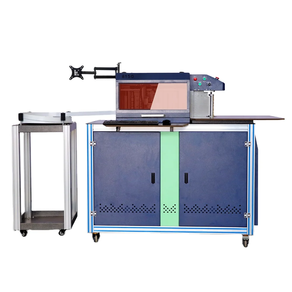 Automatic multi functional cnc steel metal channel letter making bending tools machine