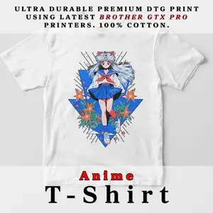 Anime Girl Shirt, Classic Retro Design, Kawaii Otaku Gift Shirt