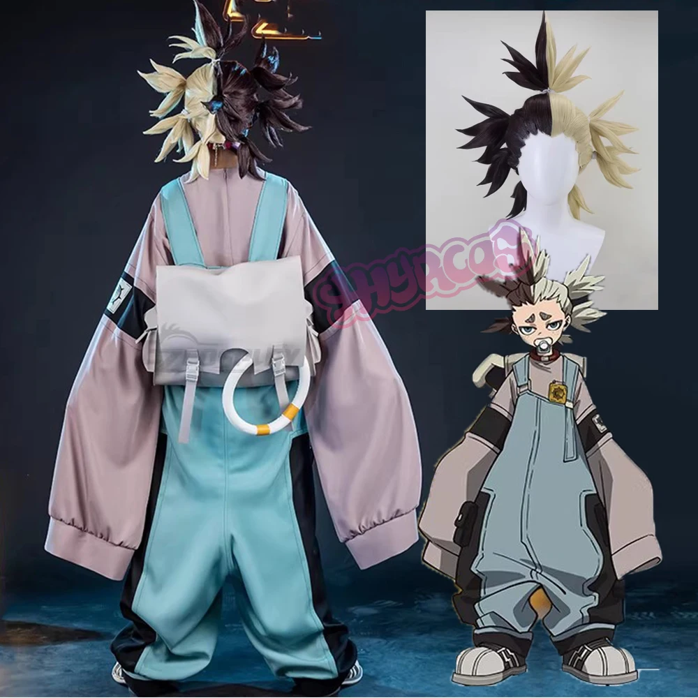 

Костюм для косплея Gachiakuta Anime Dear Santa, парик, высококачественный набор аксессуаров, наряд для Хэллоуина, карнавала, вечеринки, Рождества