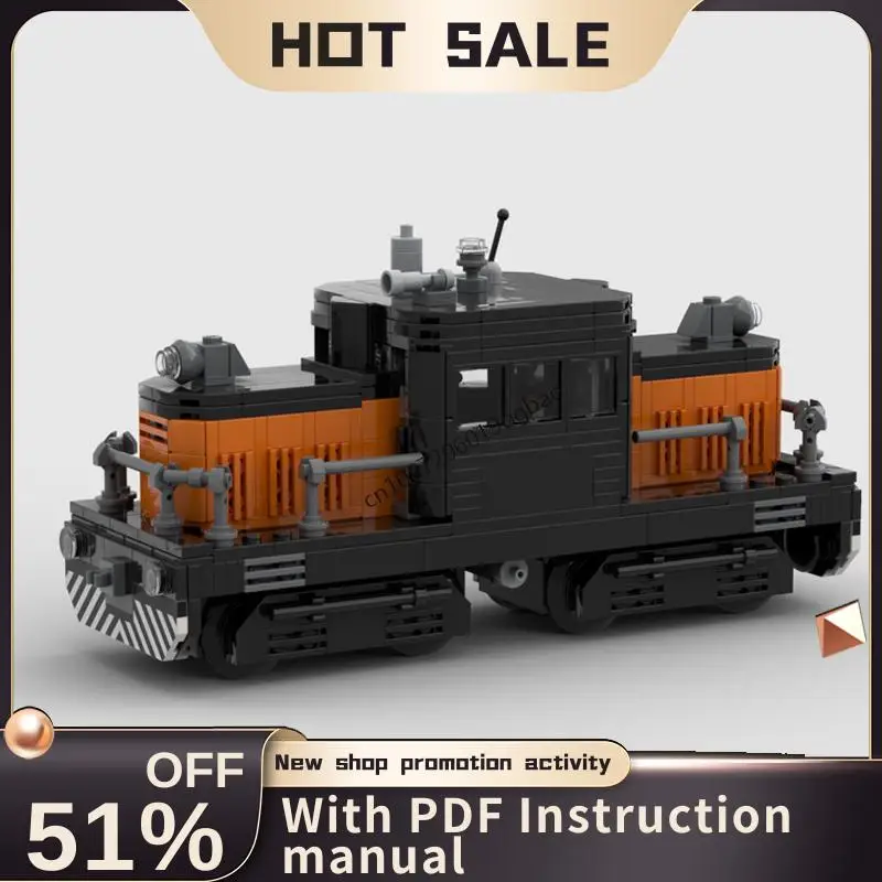 

New 659Pcs City Technical Train Tracks Railway Moc Switcher Locomotive Model Building Blocks Diy Creative Ideas Kids Toys Gifts