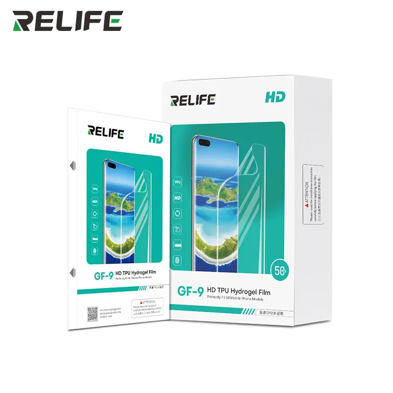 50pcs HD Matte Privacy TPU Hydrogel Film RELIFE GF-1 GF-2 GF-3 GF-4 GF-9 Full Screen Protector for Sunshine Intelligent Cutter