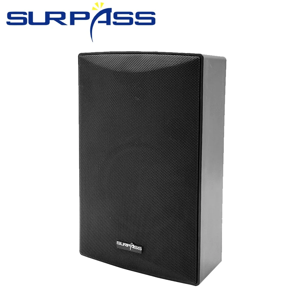 Wall Mounted Speaker 5inch 100V HiFi Audio Loudspeaker 2 Way Wall Speaker PA Sound System Suitable for Hotel School Supermarket