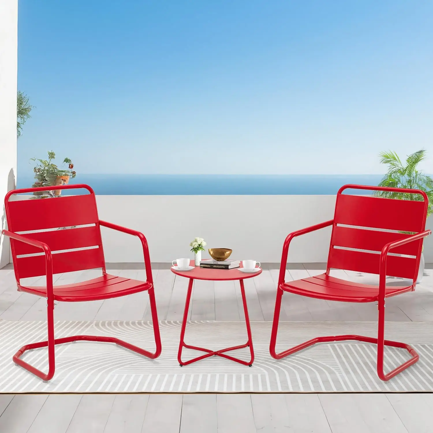 3 Piece Patio Set S…
