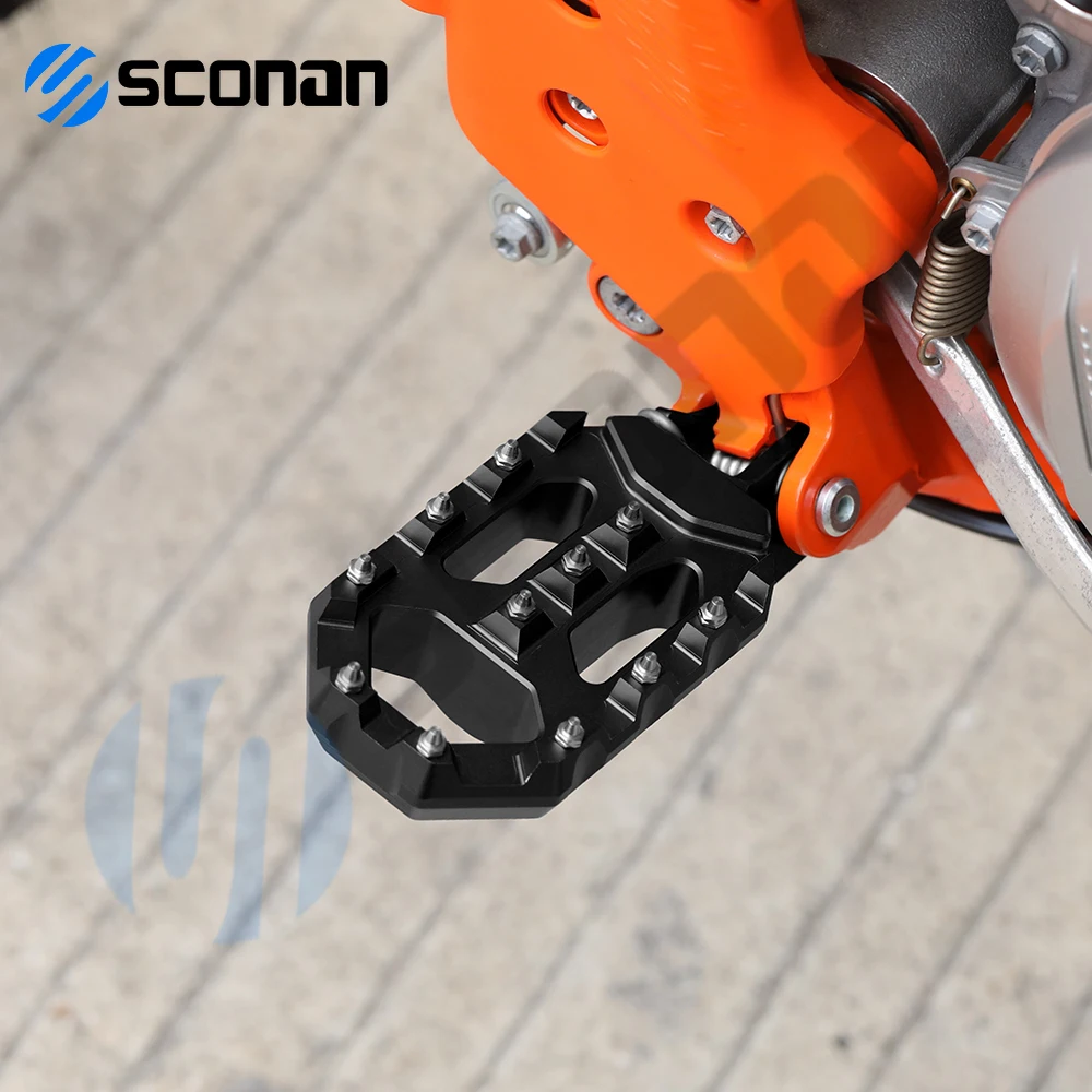 

For 125XC 300XCF 250 450 XC-F 125XC-W 300 XC-W XC Motorcycle Foot Lever Foot Pegs Rest Footrests Pedals Accessories