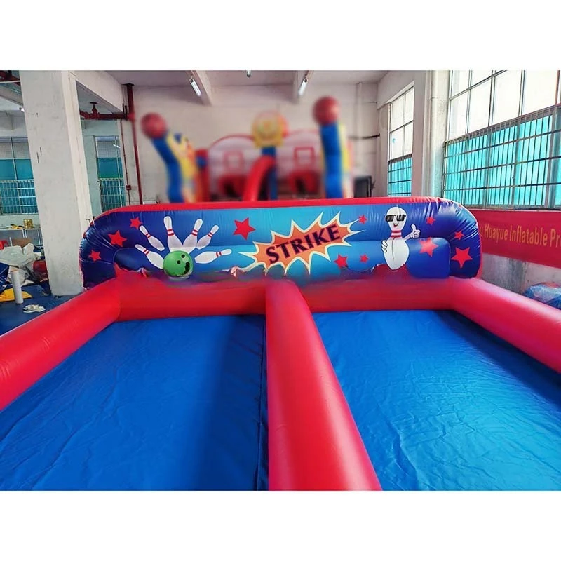 Props inflatable slides, live bowling, billiards, outdoor expansion game equipment