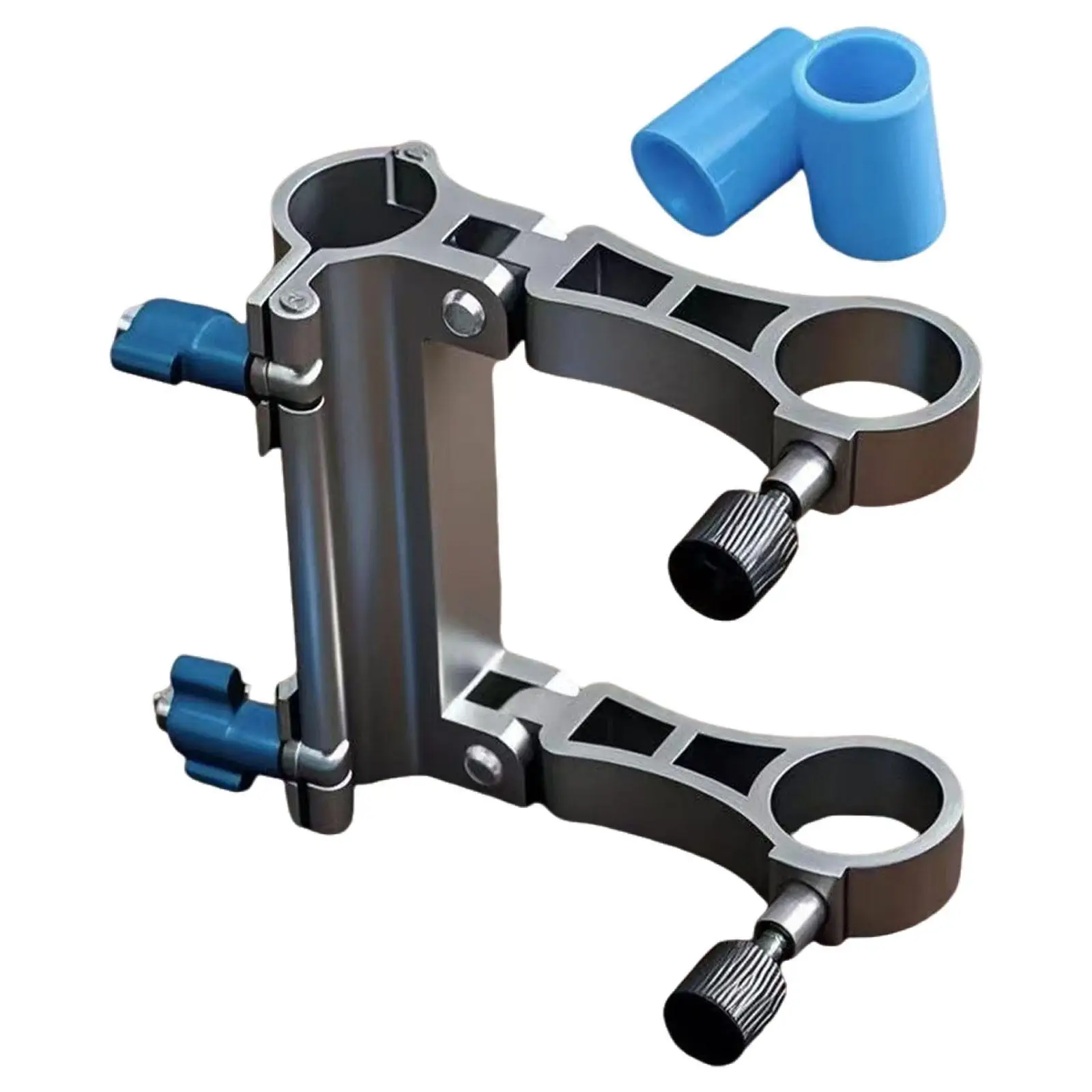 Fodable Sturdy High Strength Universal Fishing Chair Umbrella Stand Rack Adjustable Umbrella Hanger Bracket for Bleacher Outdoor