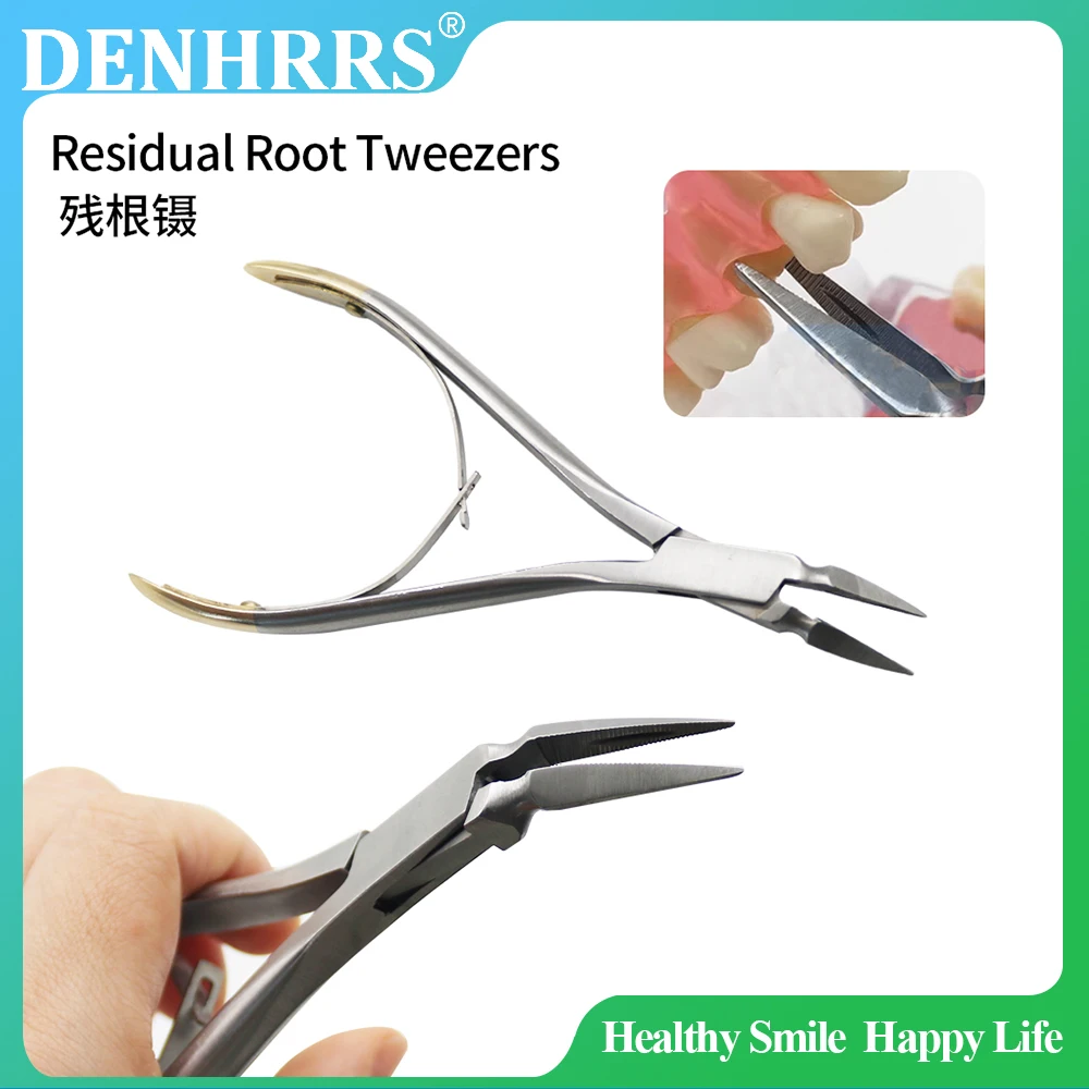 ملاقط الجذر المتبقية للأسنان، كماشة الأسنان، جزء الجذر، ملقط استخلاص الأسنان بشكل أدنى #5