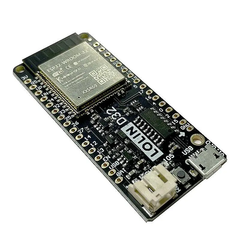 LOLIN D32 V1.0.0 - wifi & bluetooth board based ESP-32 esp32 ESP-WROOM-32 4MB FLASH Arduino MicroPython Compatible