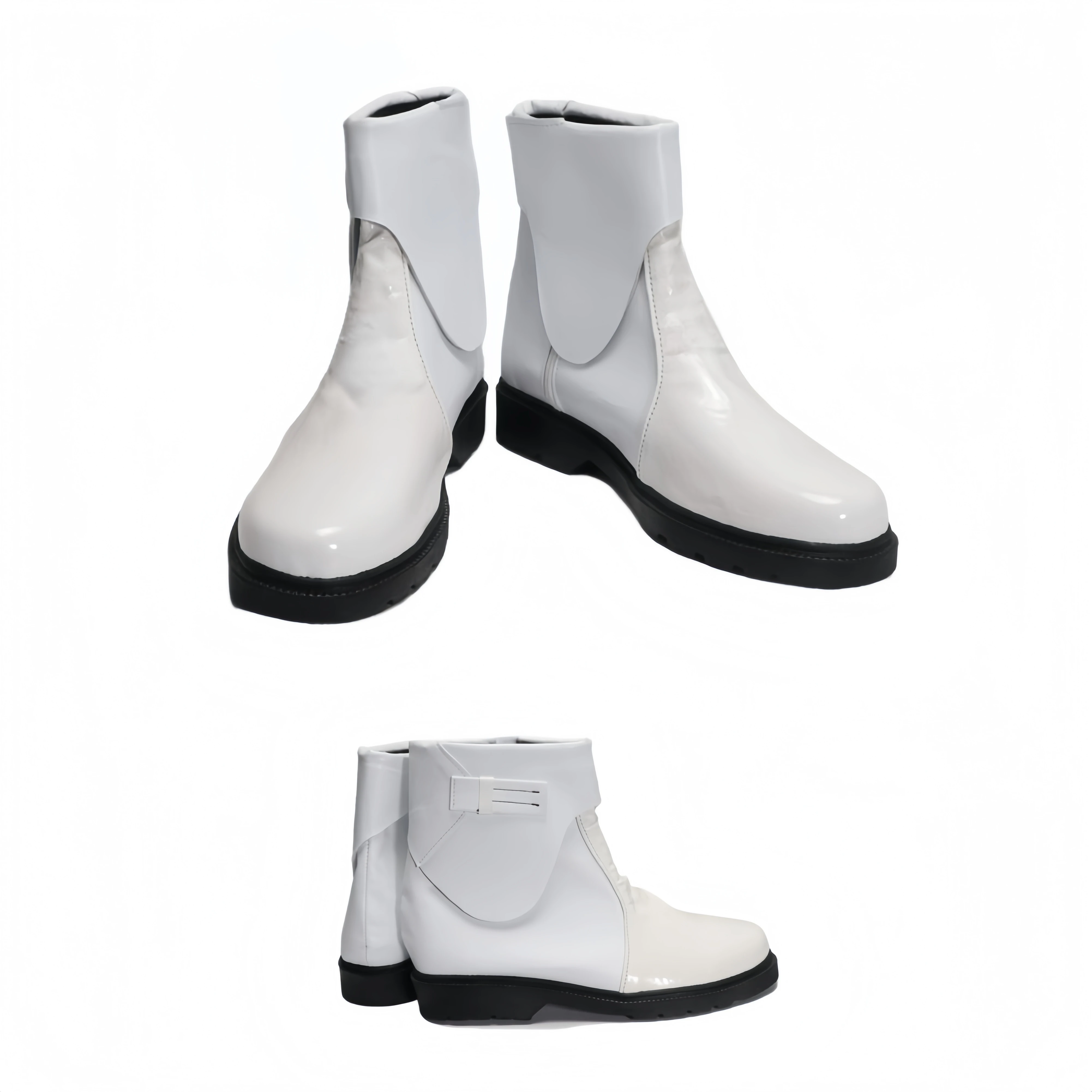 White Force Cosplay Boots Halloween Carnival Party Shoes