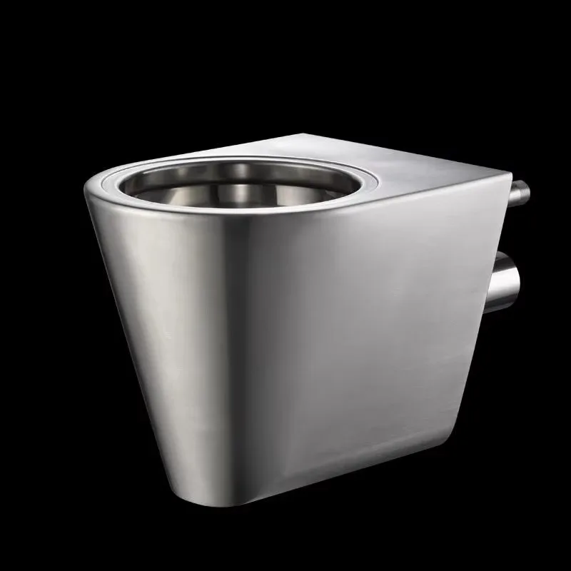 OEM ODM Wholesale Antibacterial Rehabilitation Center Detention Houses Wall-mounted Stainless Steel Toilet Factory Price