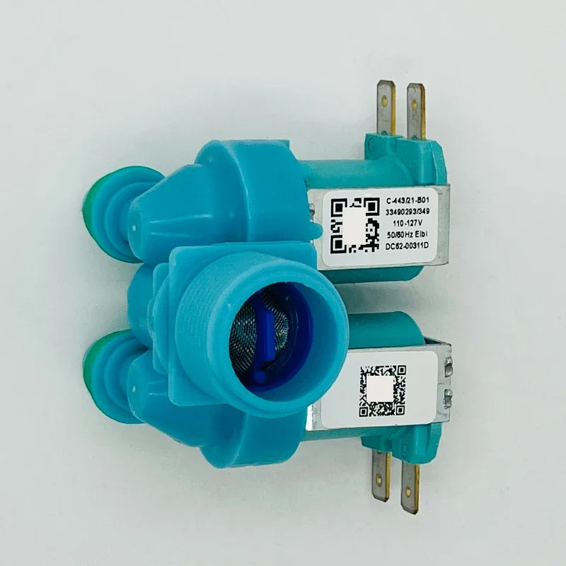 

DC62-00311D 110-127V Washing machine double head water inlet valve / water inlet solenoid valve Washing Machine Parts