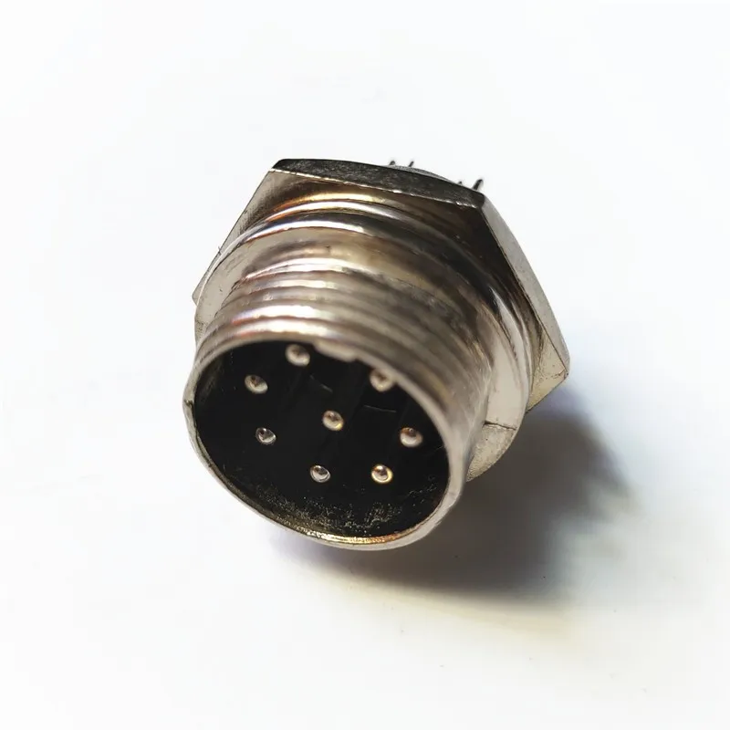 858 8586 878 special 8-hole aviation plug for hot-air gun 8-pin socket for DIY use 16mm